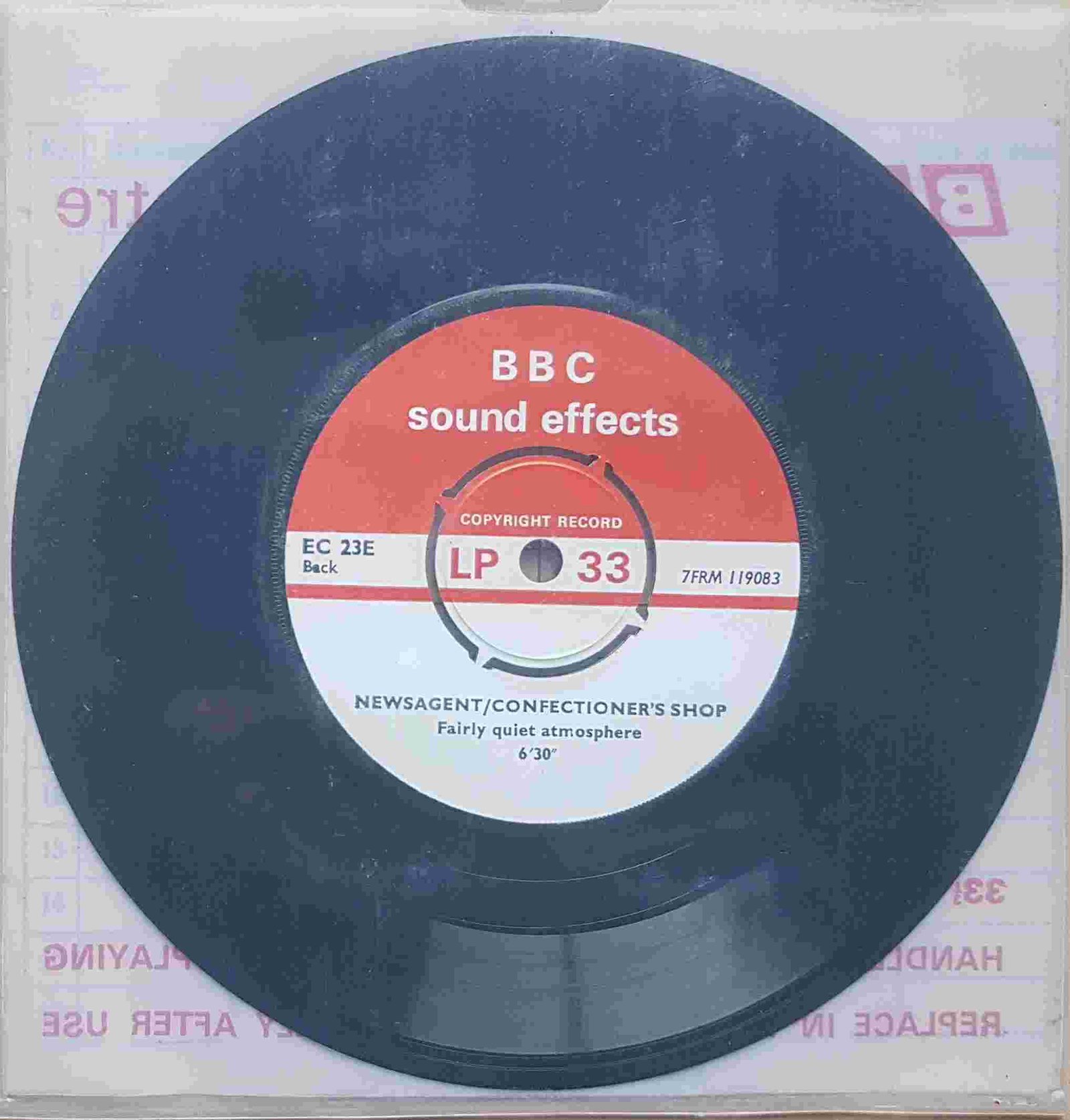 Back cover of EC 23E